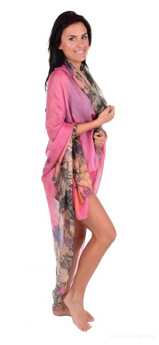 COLORÉ XXL maxi šátek, elegantní a vzdušný – náhled 4 | Grand Móda