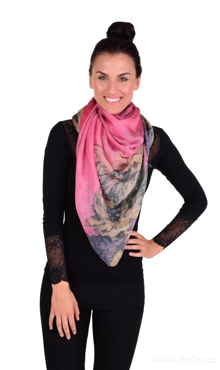 COLORÉ XXL maxi šátek, elegantní a vzdušný – náhled 5 | Grand Móda