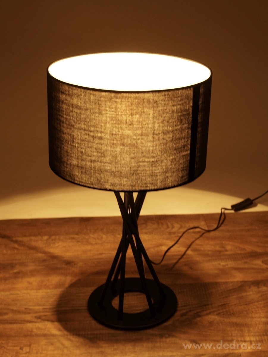 TWISTER stolní lampa s efetním stojanem – náhled 3 | Grand Móda