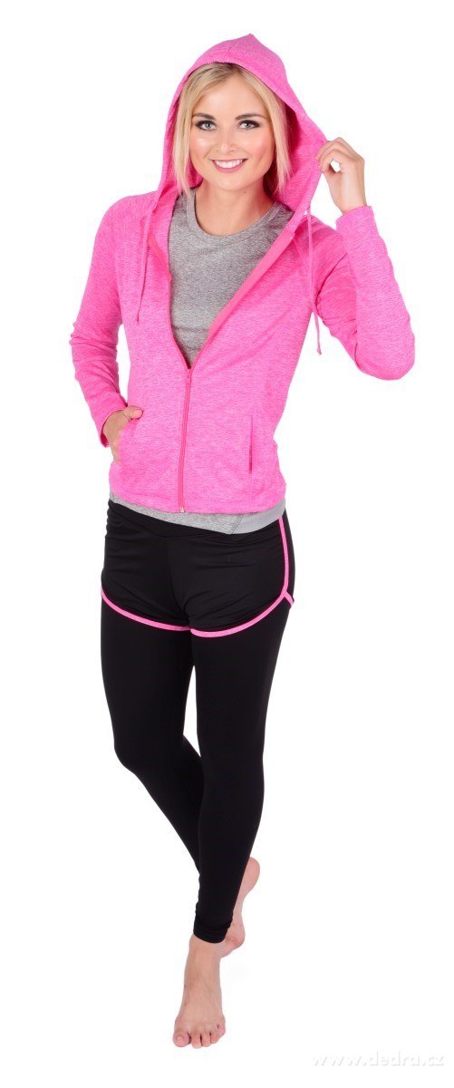 Dámské funkční legíny, s efektně našitými kraťasy – náhled 4 | Grand Móda