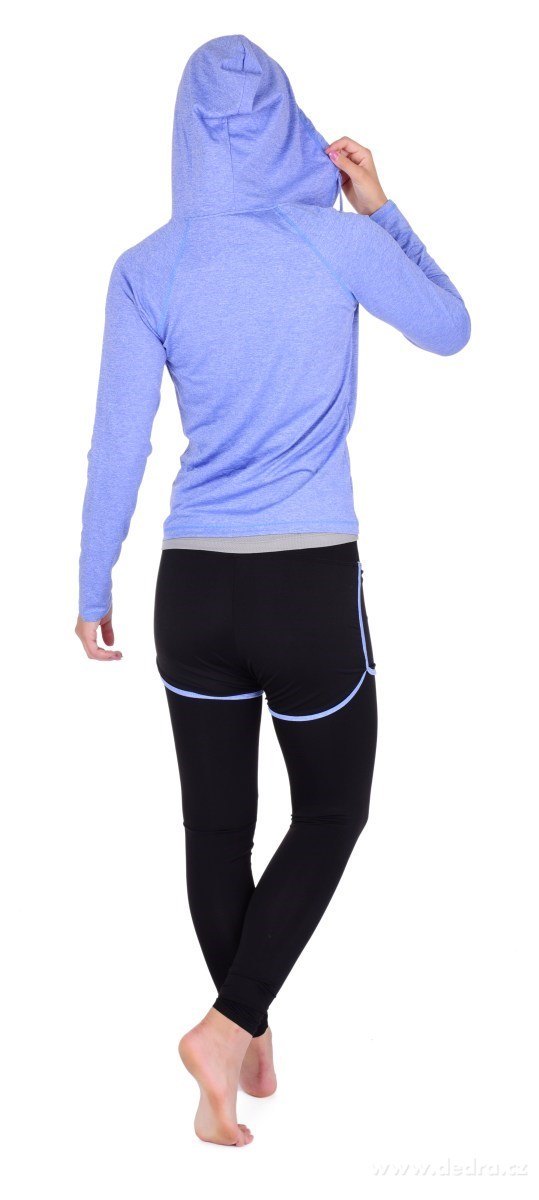 Dámské funkční legíny, s efektně našitými kraťasy – náhled 2 | Grand Móda