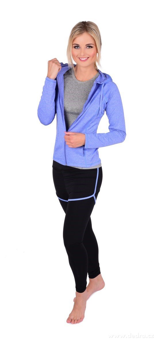Dámské funkční legíny, s efektně našitými kraťasy – náhled 3 | Grand Móda