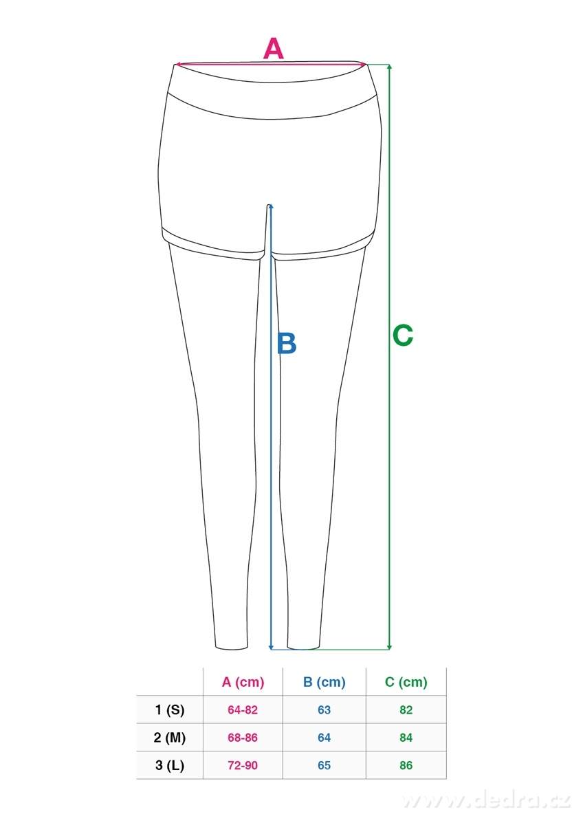 Dámské funkční legíny, s efektně našitými kraťasy – náhled 5 | Grand Móda