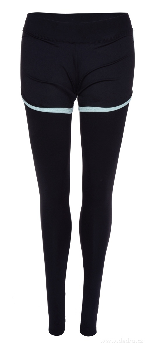 Dámské funkční legíny, s efektně našitými kraťasy | Legíny a íortky | Grand Móda
