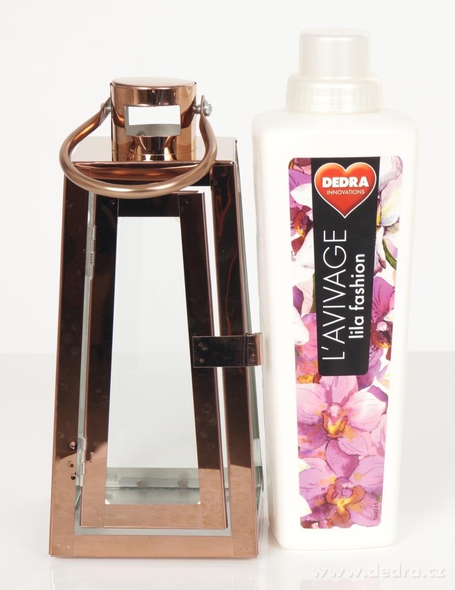 Nerezová lucerna, v měděné barvě – náhled 6 | Grand Móda