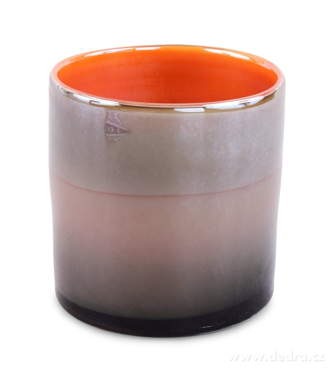 12 cm skleněná dekorace, s kouřovým efektem | Dekorace | Grand Móda