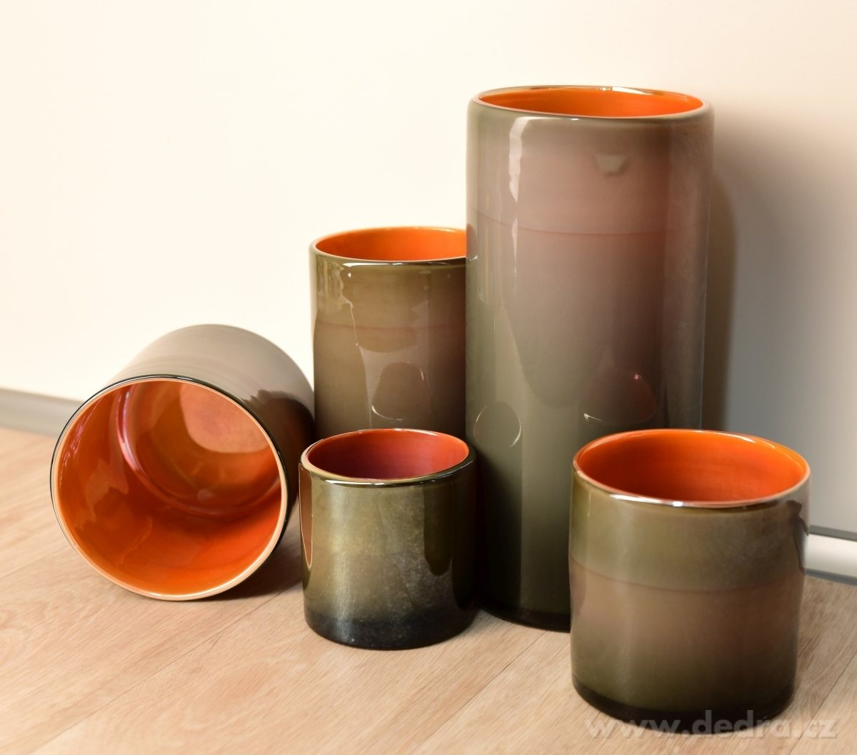 12 cm skleněná dekorace, s kouřovým efektem – náhled 2 | Grand Móda