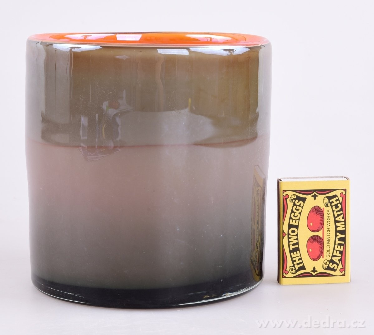 12 cm skleněná dekorace, s kouřovým efektem – náhled 4 | Grand Móda