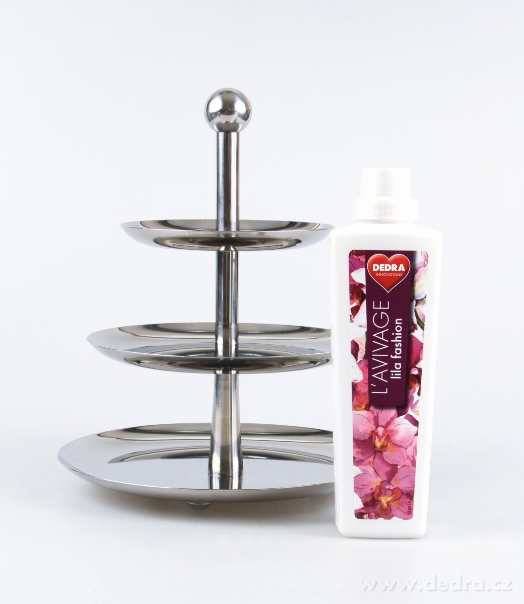 Servírovací nerezový etažér, třípatrový – náhled 5 | Grand Móda