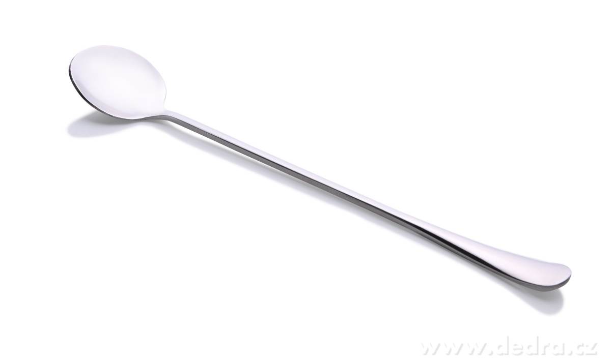 LATTE & JOGURT, dlouhá tenká kulatá lžička 18, 5 cm, na jogurty, latte a dezerty | Vychytávky k nápojům | Grand Móda