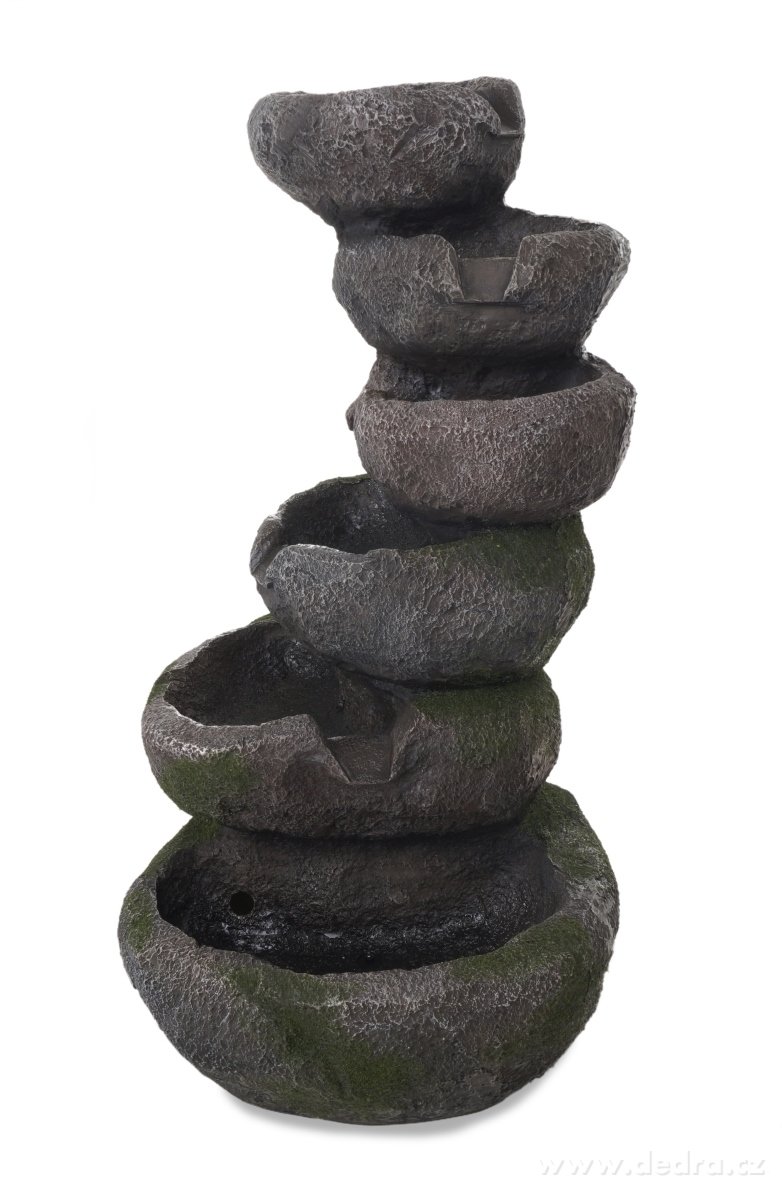 Vodní kaskáda pokojová fontána, s LED osvětlením – náhled 2 | Grand Móda