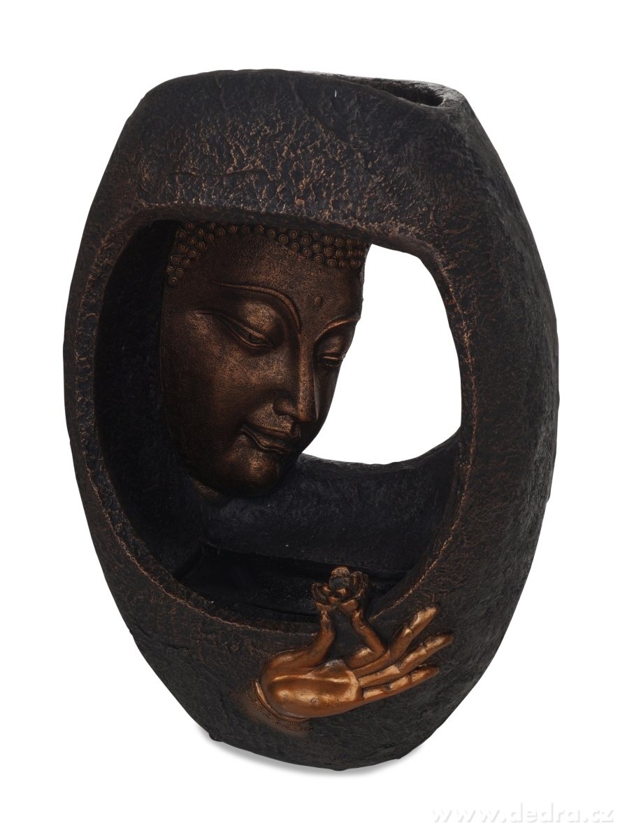 BUDDHA pokojová fontána, s LED osvětlením – náhled 5 | Grand Móda