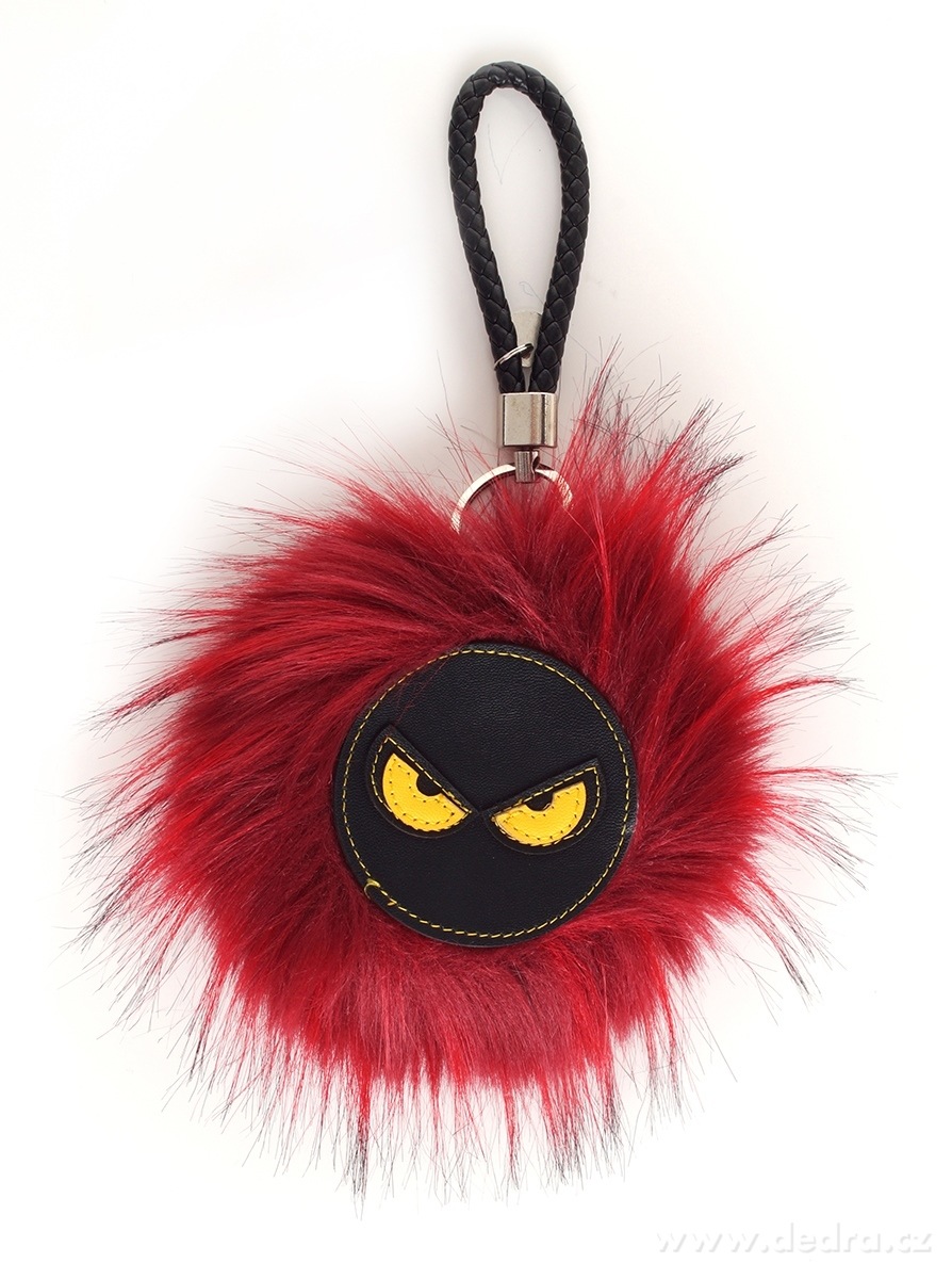 REBELITO® kožešinový přívěšek na kabelku | Taíky a kabelky | Grand Móda