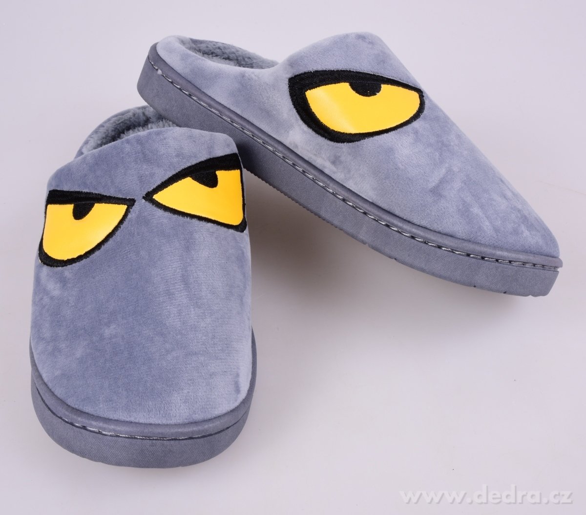 Hřejivé pantofle REBELITO®, domácí, v šedé barvě – náhled 3 | Grand Móda