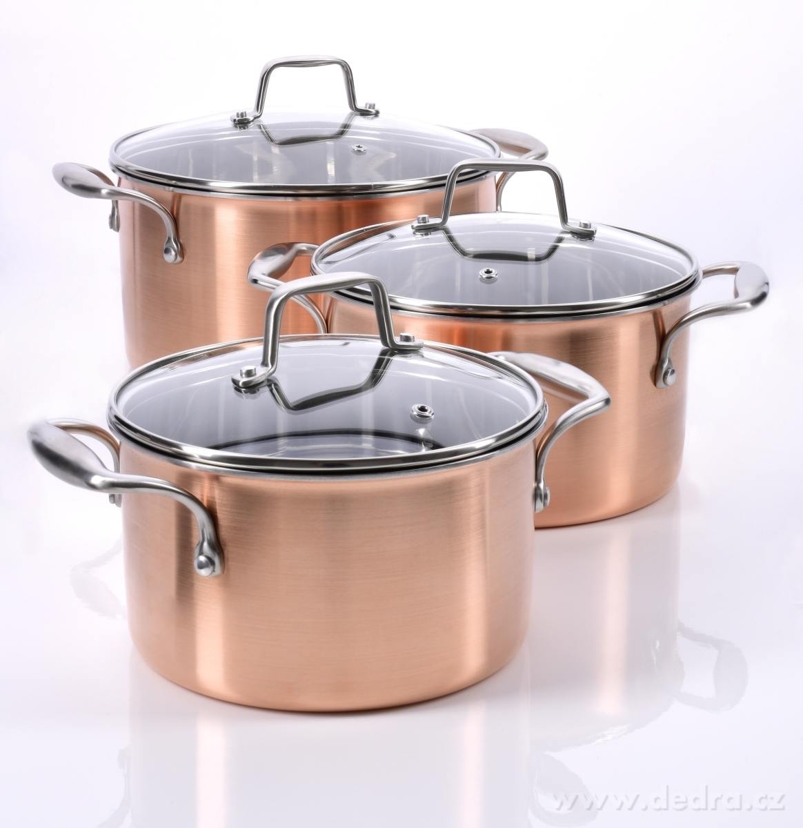 6 L hrnec s poklicí, CUPRUM&STEEL INDUCTION – náhled 5 | Grand Móda