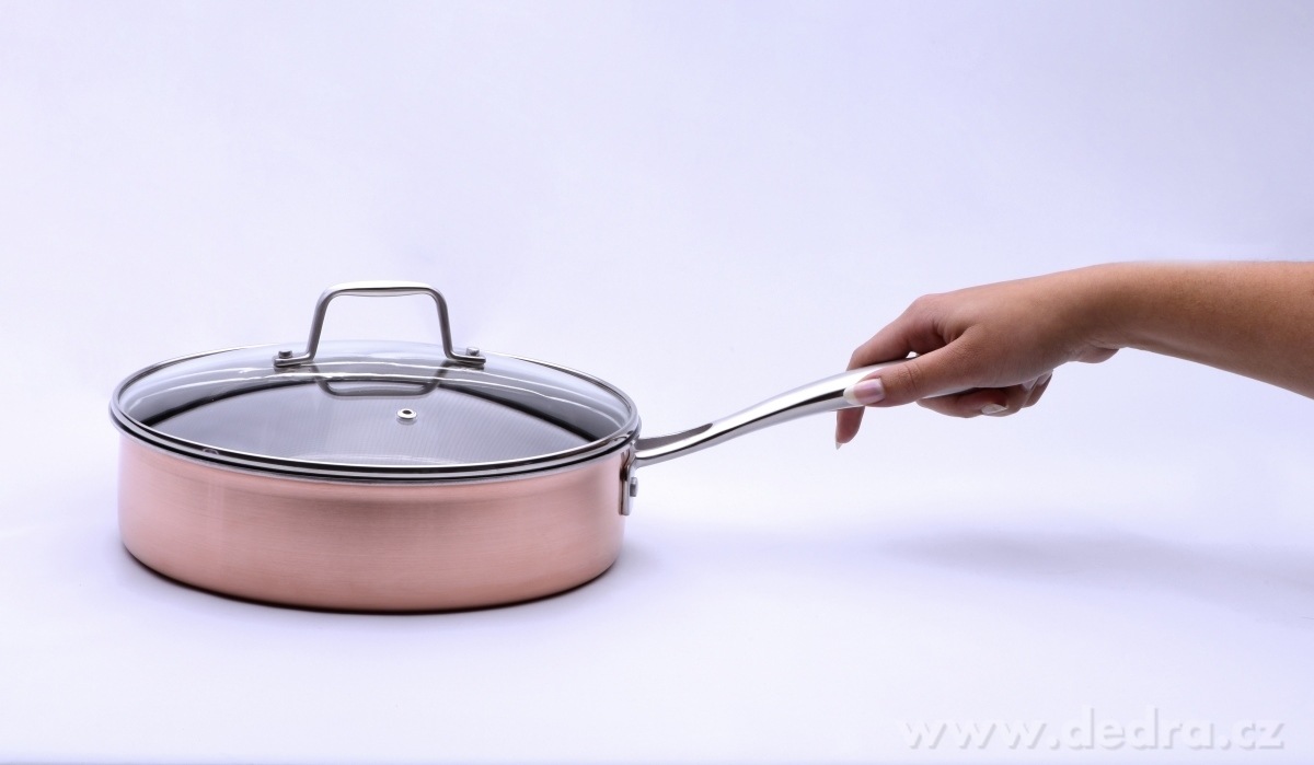 2, 4L pánev s poklicí, CUPRUM&STEEL INDUCTION – náhled 5 | Grand Móda