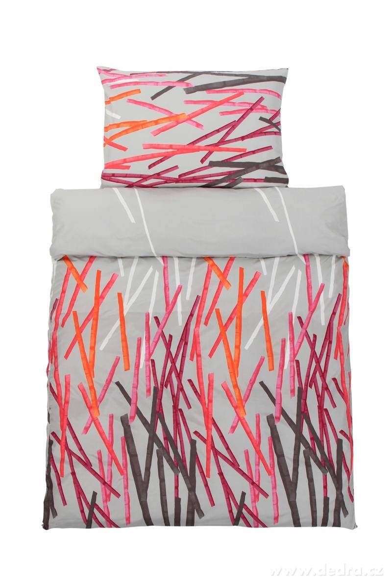 GRAY PINK BAMBOO, 2 dílná ložní | Ložní soupravy | Grand Móda