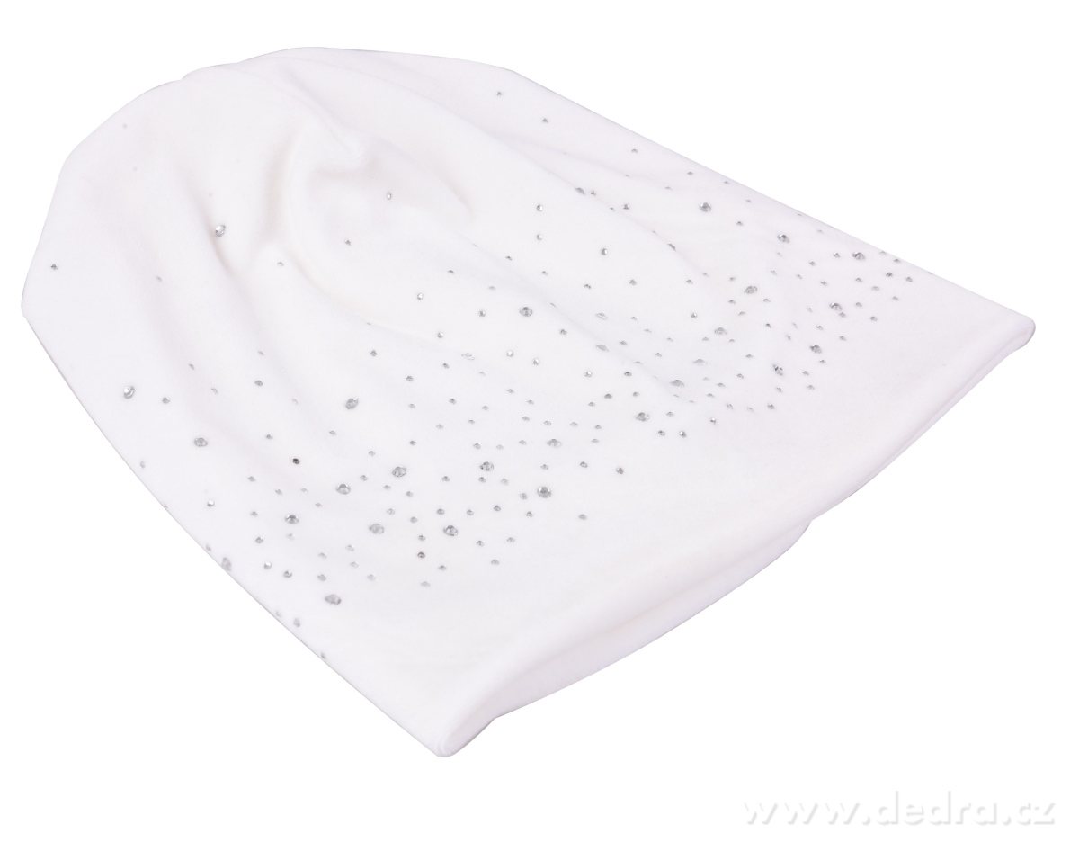 GLLITER čepice s kamínky | îepice | Grand Móda