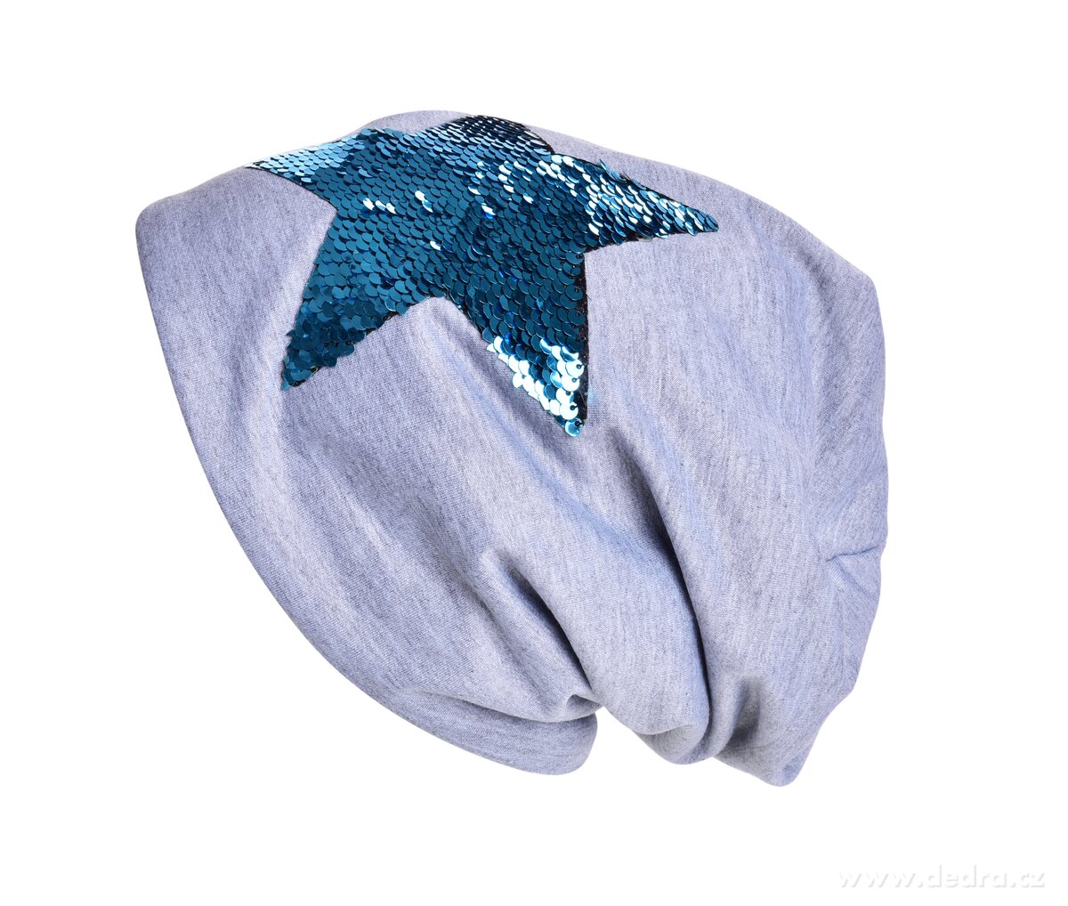 STAR 2v1 čepice s dvoubarevnou pajetkovou hvězdou – náhled 5 | Grand Móda