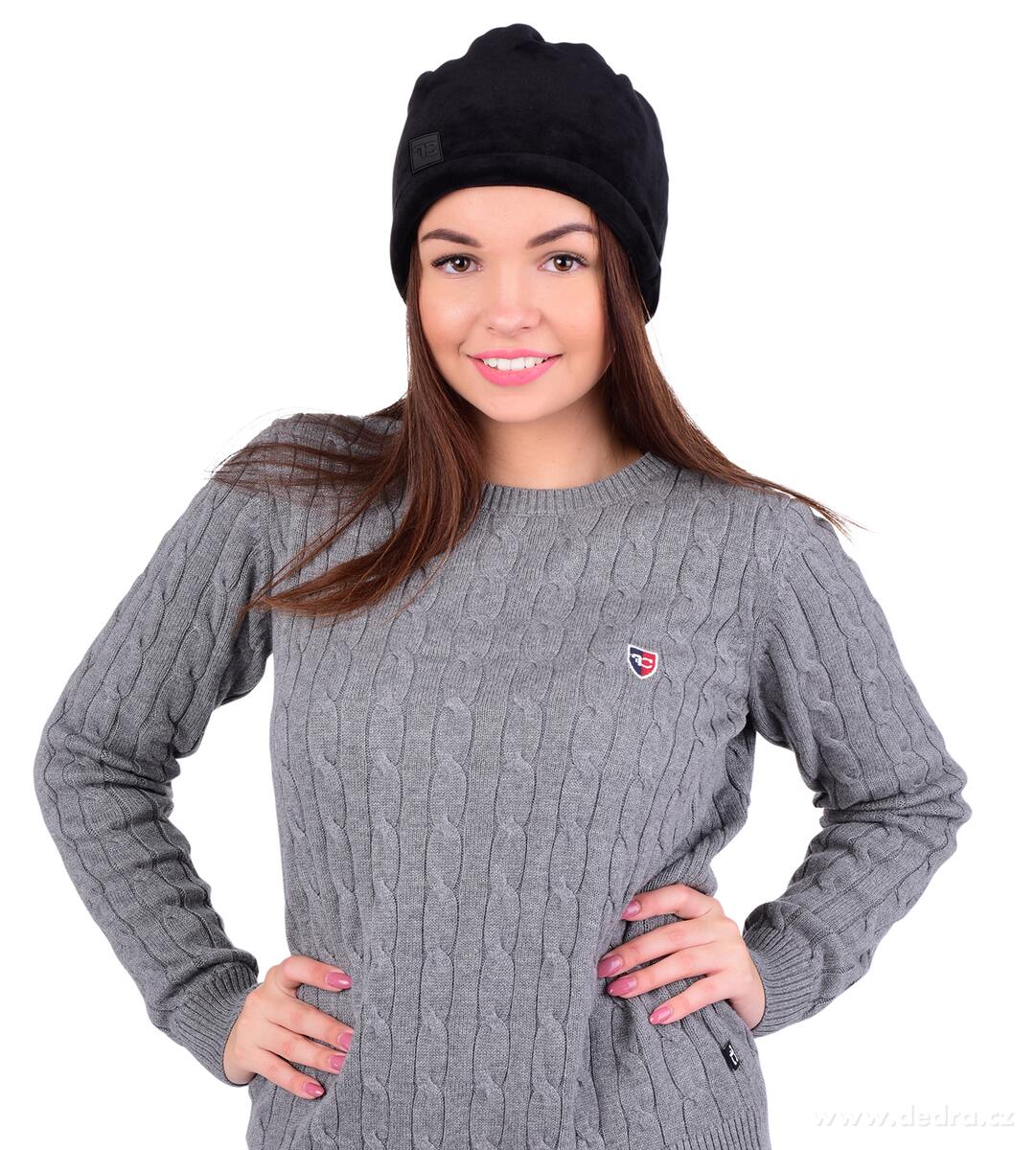 FC BLACK BADGE, 3v1 čepice & nákrčník & kukla, hebký sametový multifunkční doplněk – náhled 3 | Grand Móda