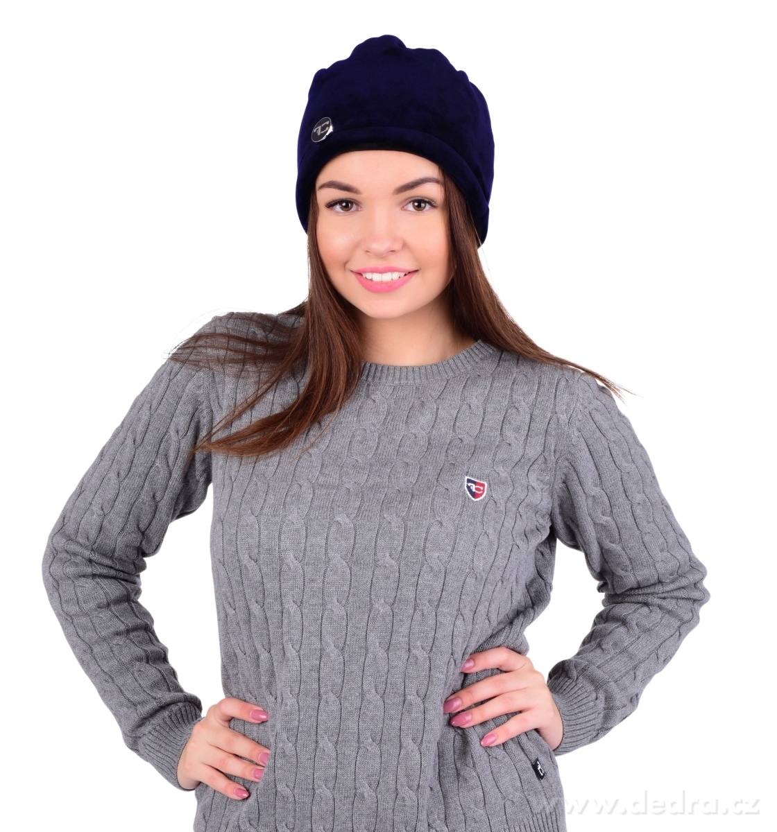 2v1 multifunkční čepice/nákrčník LAGOON VELVET – náhled 4 | Grand Móda