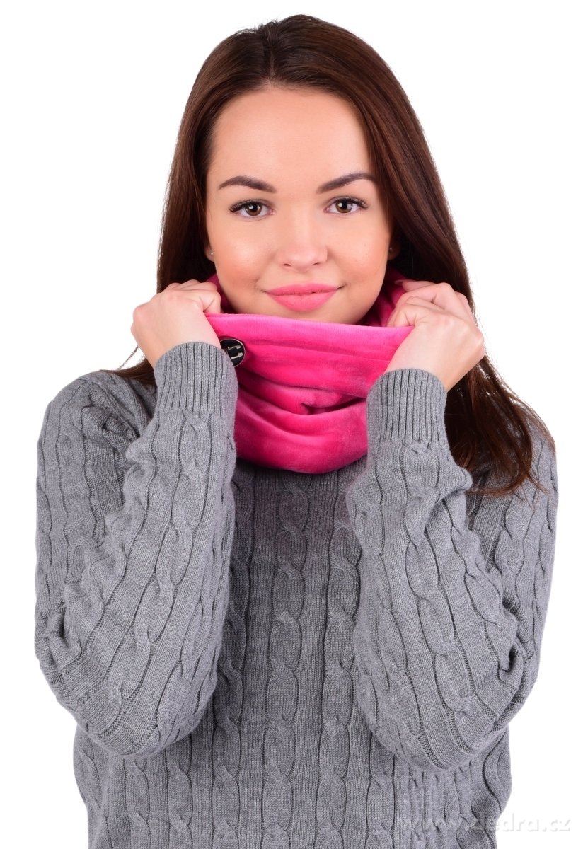 2v1 multifunkční čepice/nákrčník LAGOON VELVET – náhled 3 | Grand Móda