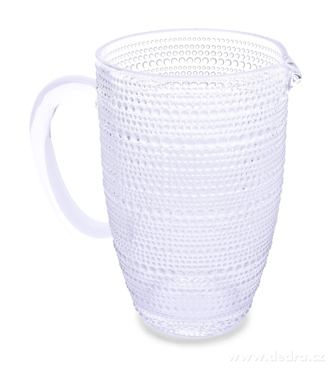 Velký skleněný džbán na horké i studené nápoje, s uchem, FROZEN | Sklenďné, porcelánové i nerez | Grand Móda