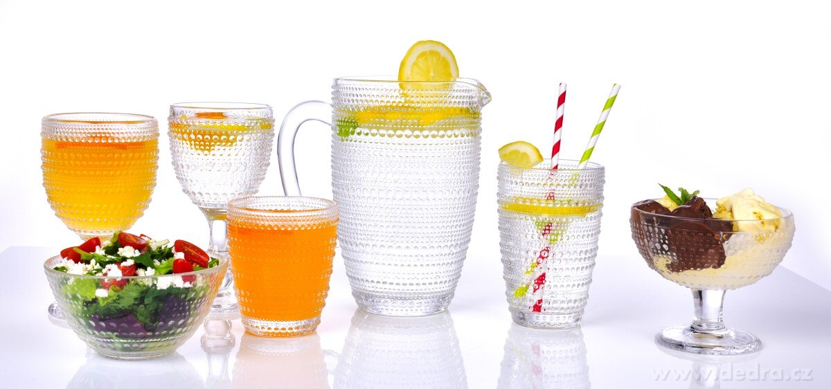 Velký skleněný džbán na horké i studené nápoje, s uchem, FROZEN – náhled 3 | Grand Móda