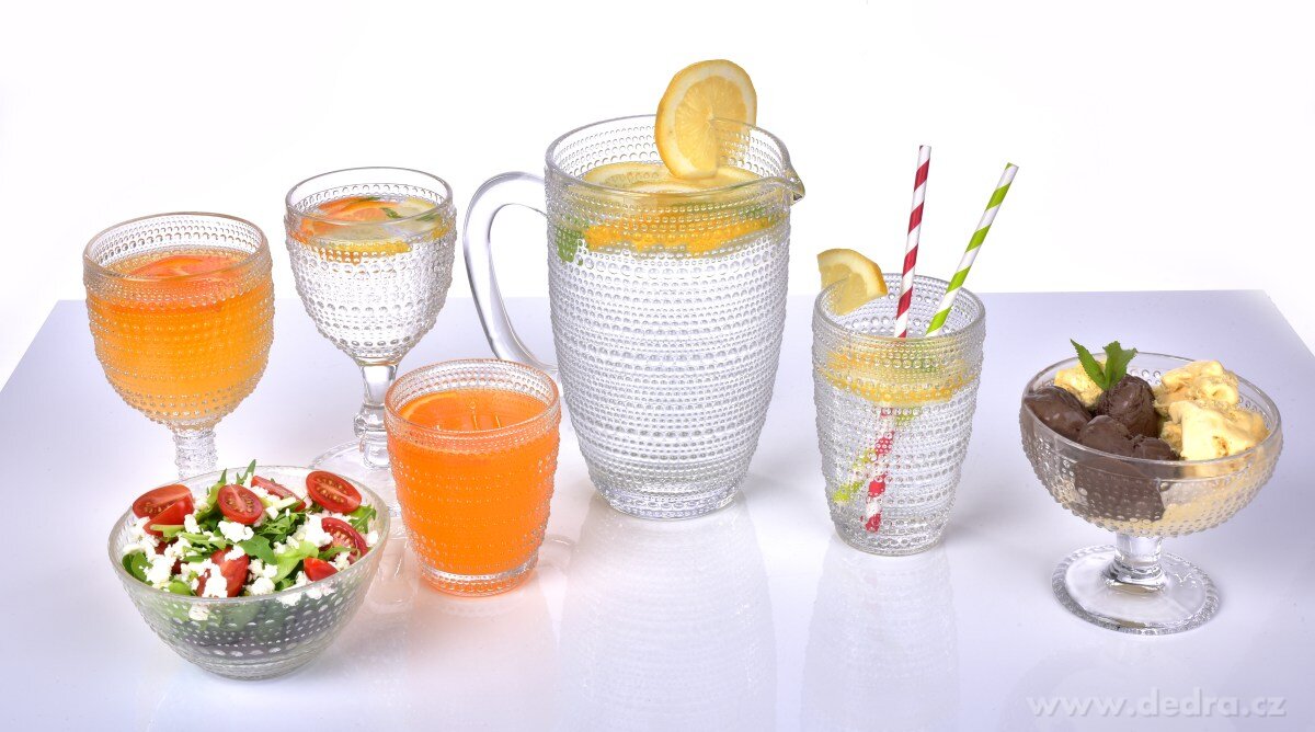 Velký skleněný džbán na horké i studené nápoje, s uchem, FROZEN – náhled 6 | Grand Móda