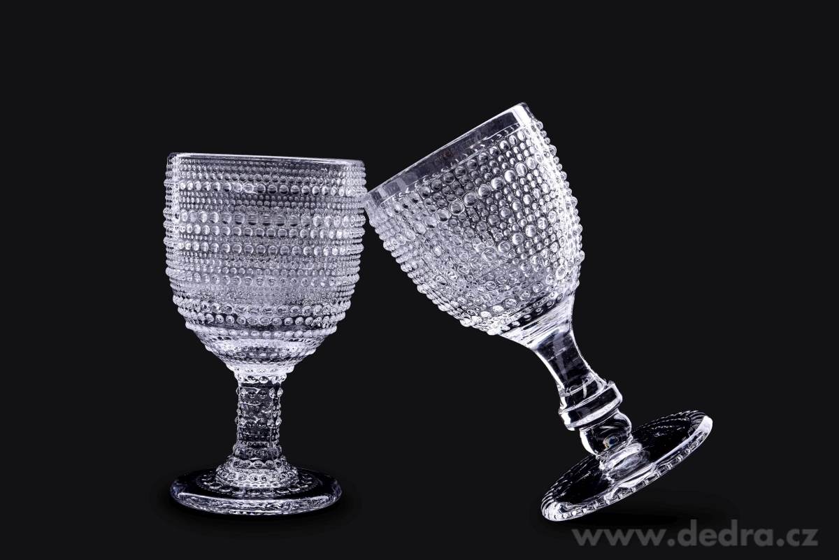 FROZEN, XL Skleněný pohár 340 ml s reliéfním povrchem, Na horké i studené nápoje – náhled 2 | Grand Móda