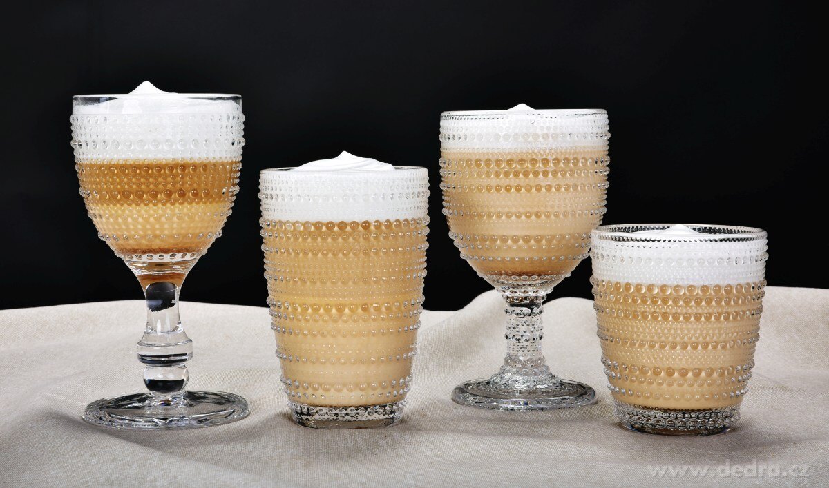 FROZEN, XL Skleněný pohár 340 ml s reliéfním povrchem, Na horké i studené nápoje – náhled 3 | Grand Móda