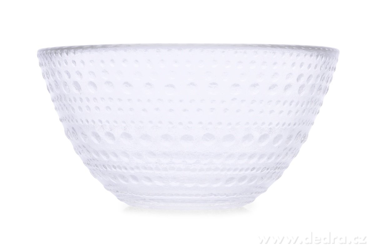 FROZEN, skleněná miska 350 ml s reliéfním povrchem, na horké i studené pokrmy – náhled 2 | Grand Móda