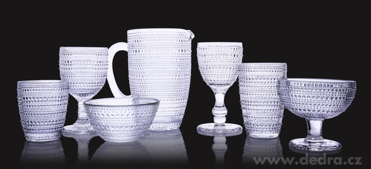 FROZEN, skleněná miska 350 ml s reliéfním povrchem, na horké i studené pokrmy – náhled 6 | Grand Móda