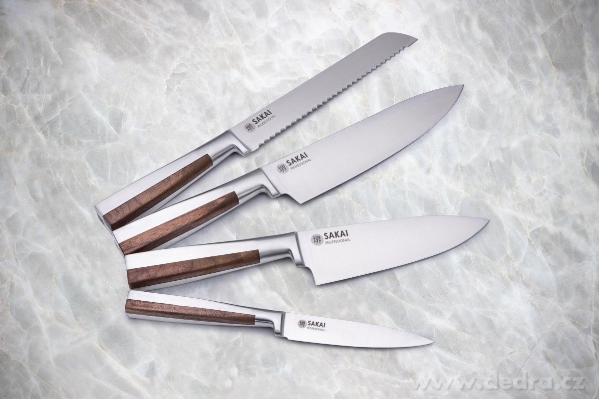 SAKAI, GYUTO Šéfkuchařský nůž, Professional, 330 mm – náhled 6 | Grand Móda