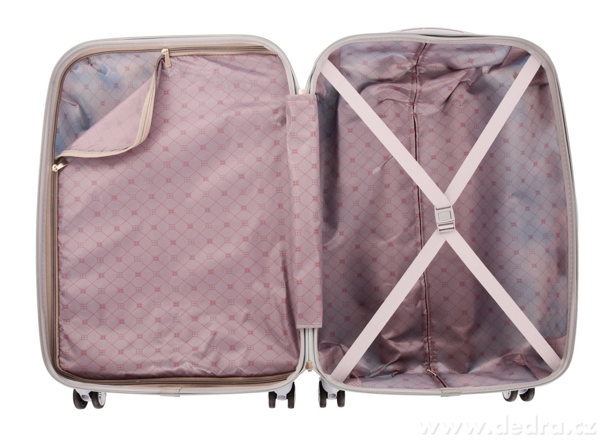 Kufr střední, CITIES BLUE – náhled 5 | Grand Móda