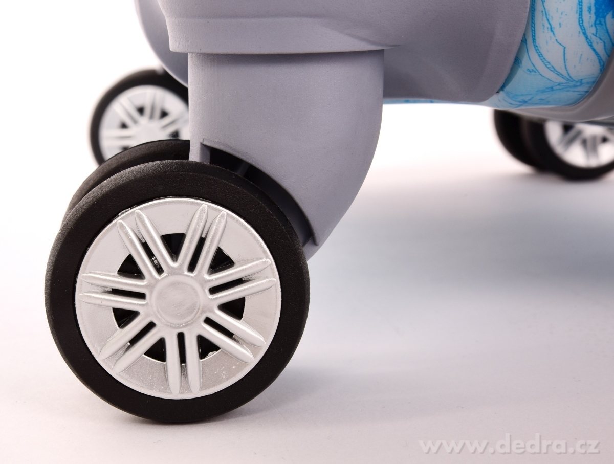 Kufr velký, CITIES BLUE – náhled 6 | Grand Móda