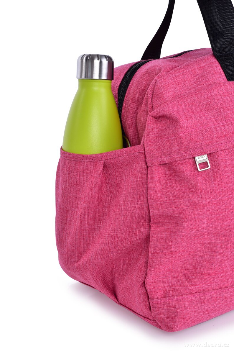 REBELITO® SPORT & WEEKENDER, taška na sport i cestování 51 cm, růžová melange – náhled 4 | Grand Móda