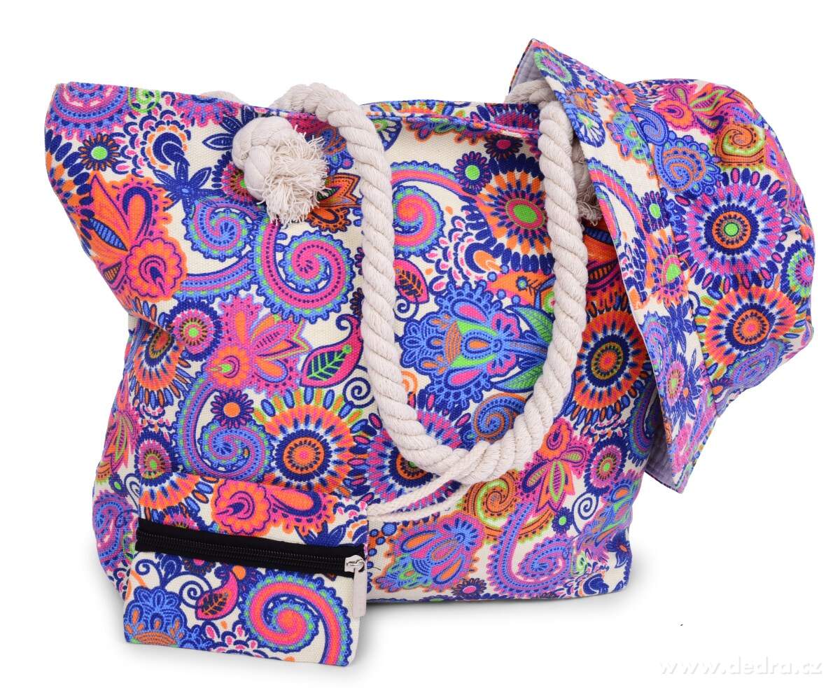 3v1 SET ROMANTIC kabelka, klobouk a pouzdro – náhled 3 | Grand Móda