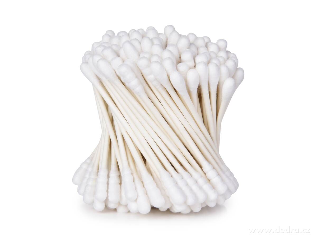 Náhradní balení ekologické uchošťoury 150 ks, z recyklovaného kartonu & 100% BAVLNY | UchoíŤoury & spol. | Grand Móda