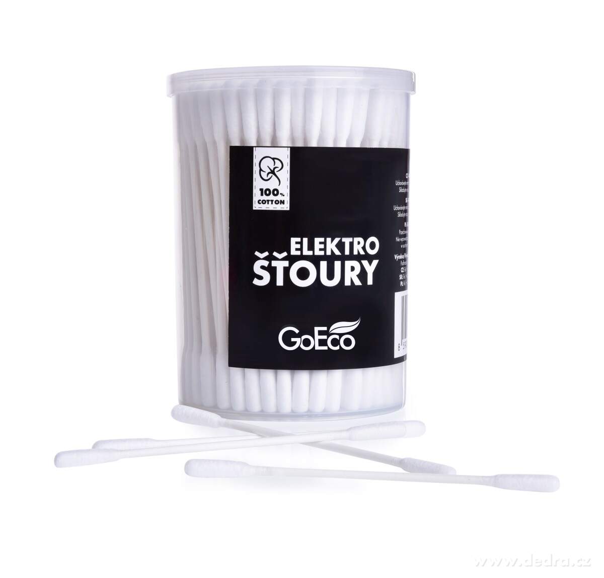 ELEKTROŠŤOURY, Extra tenké vatové čistící tyčinky na IQOS a elektroniku, 180 ks – náhled 2 | Grand Móda