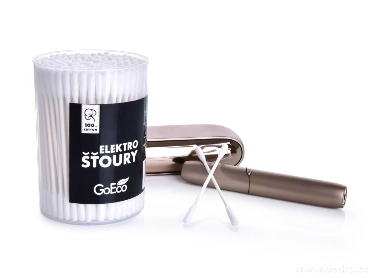 ELEKTROŠŤOURY, Extra tenké vatové čistící tyčinky na IQOS a elektroniku, 180 ks – náhled 3 | Grand Móda