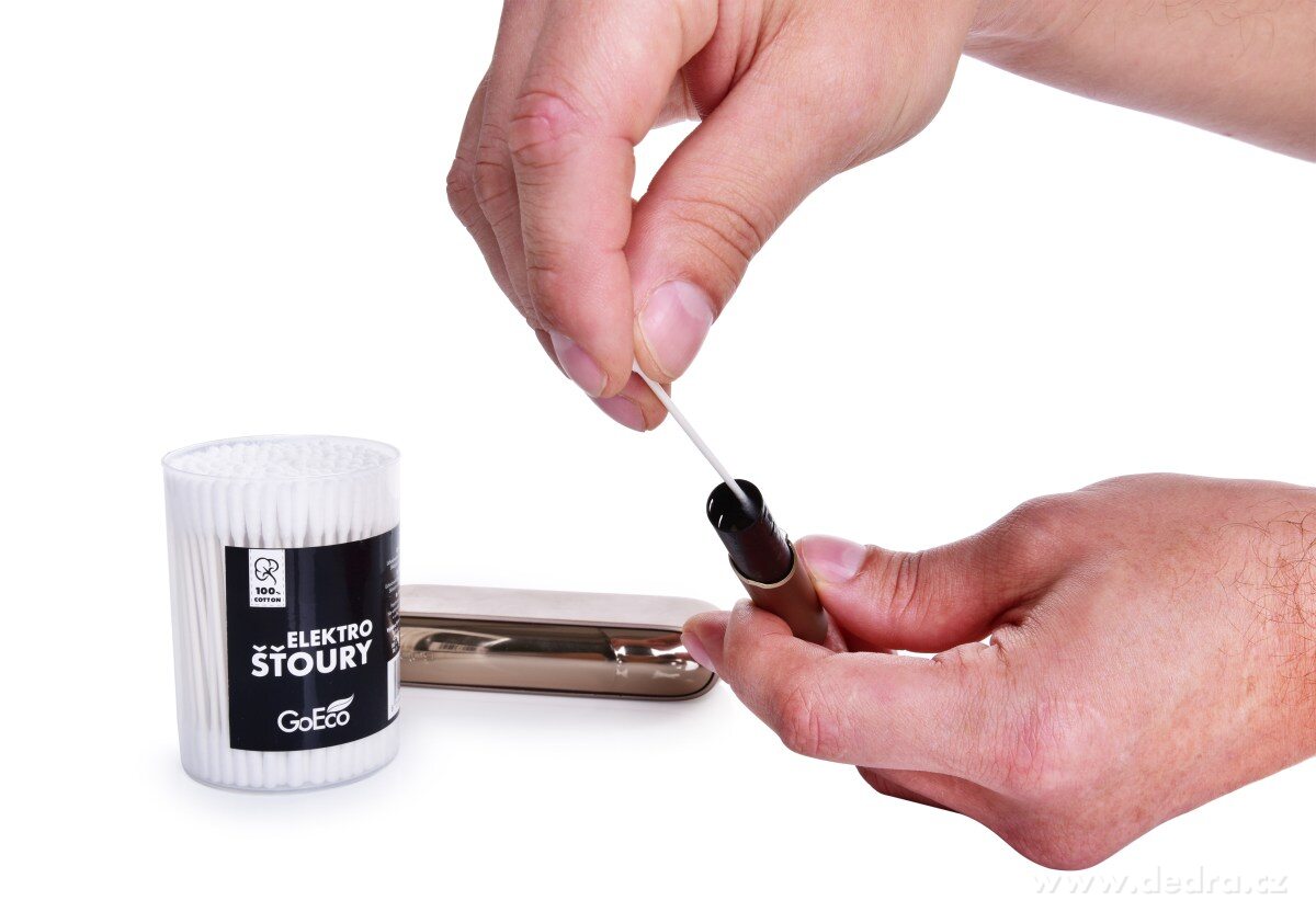 ELEKTROŠŤOURY, Extra tenké vatové čistící tyčinky na IQOS a elektroniku, 180 ks – náhled 4 | Grand Móda