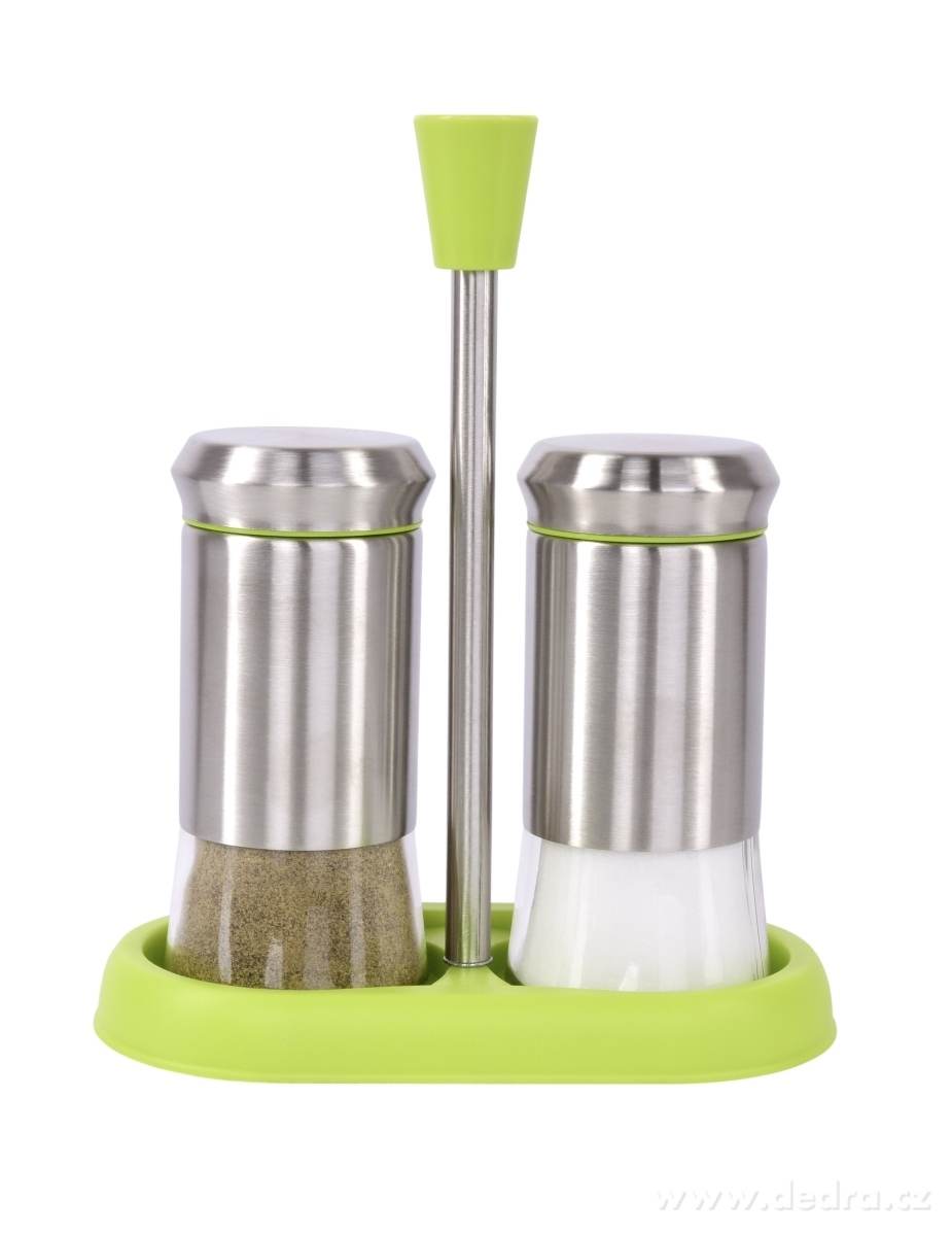 3 ks SADA PEPPER&SALT, zelená | Náčiní | Grand Móda