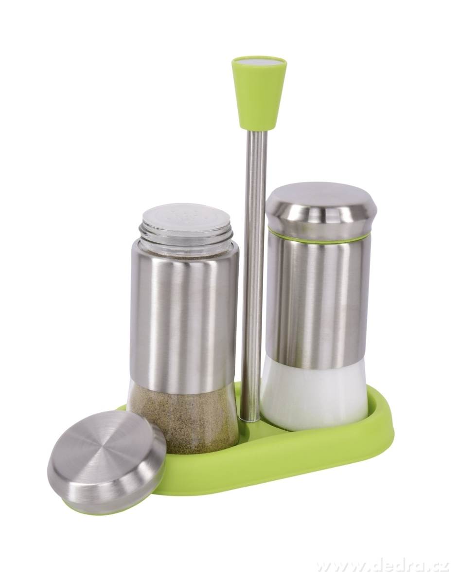 3 ks SADA PEPPER&SALT, zelená – náhled 2 | Grand Móda