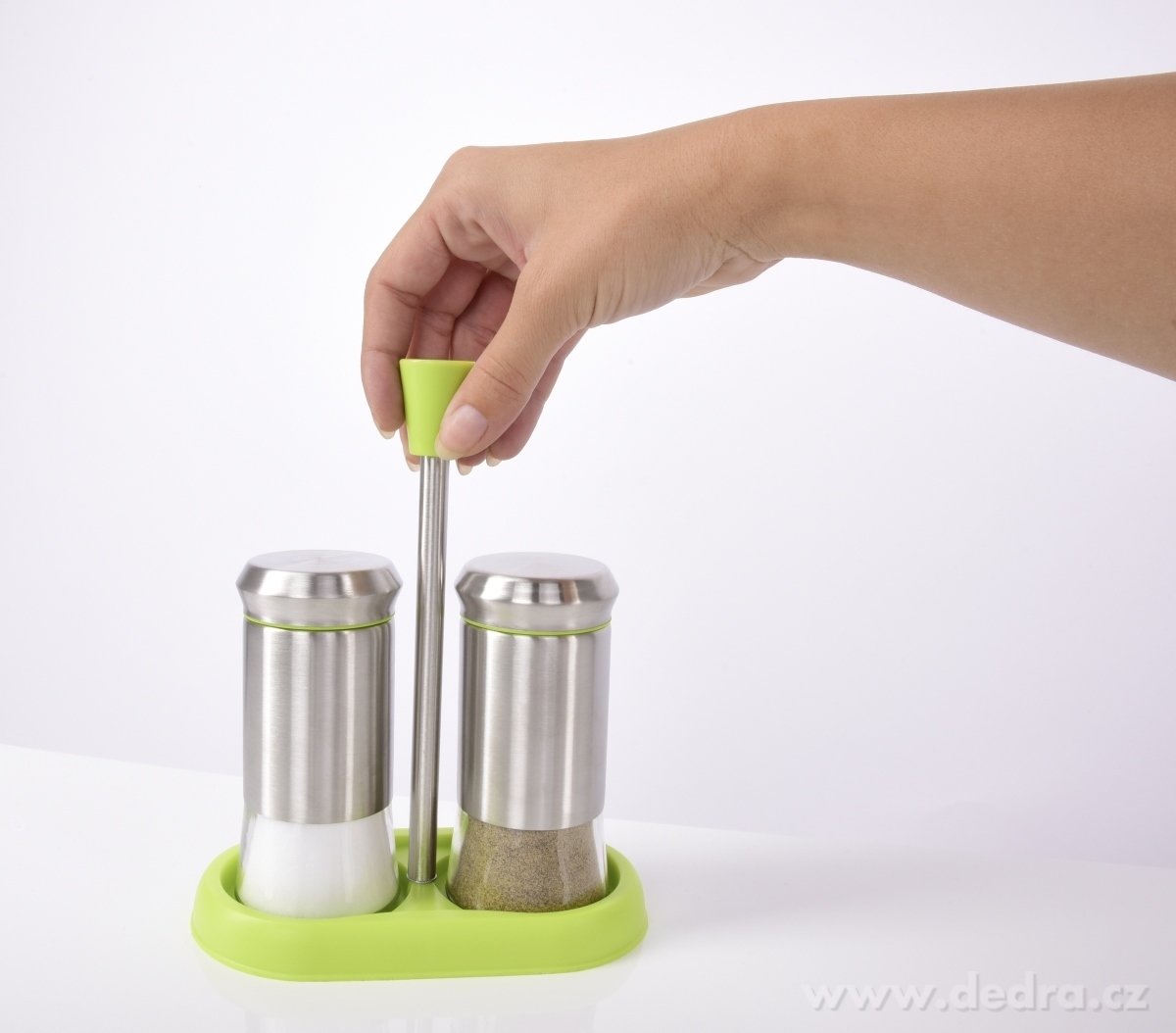 3 ks SADA PEPPER&SALT, zelená – náhled 5 | Grand Móda