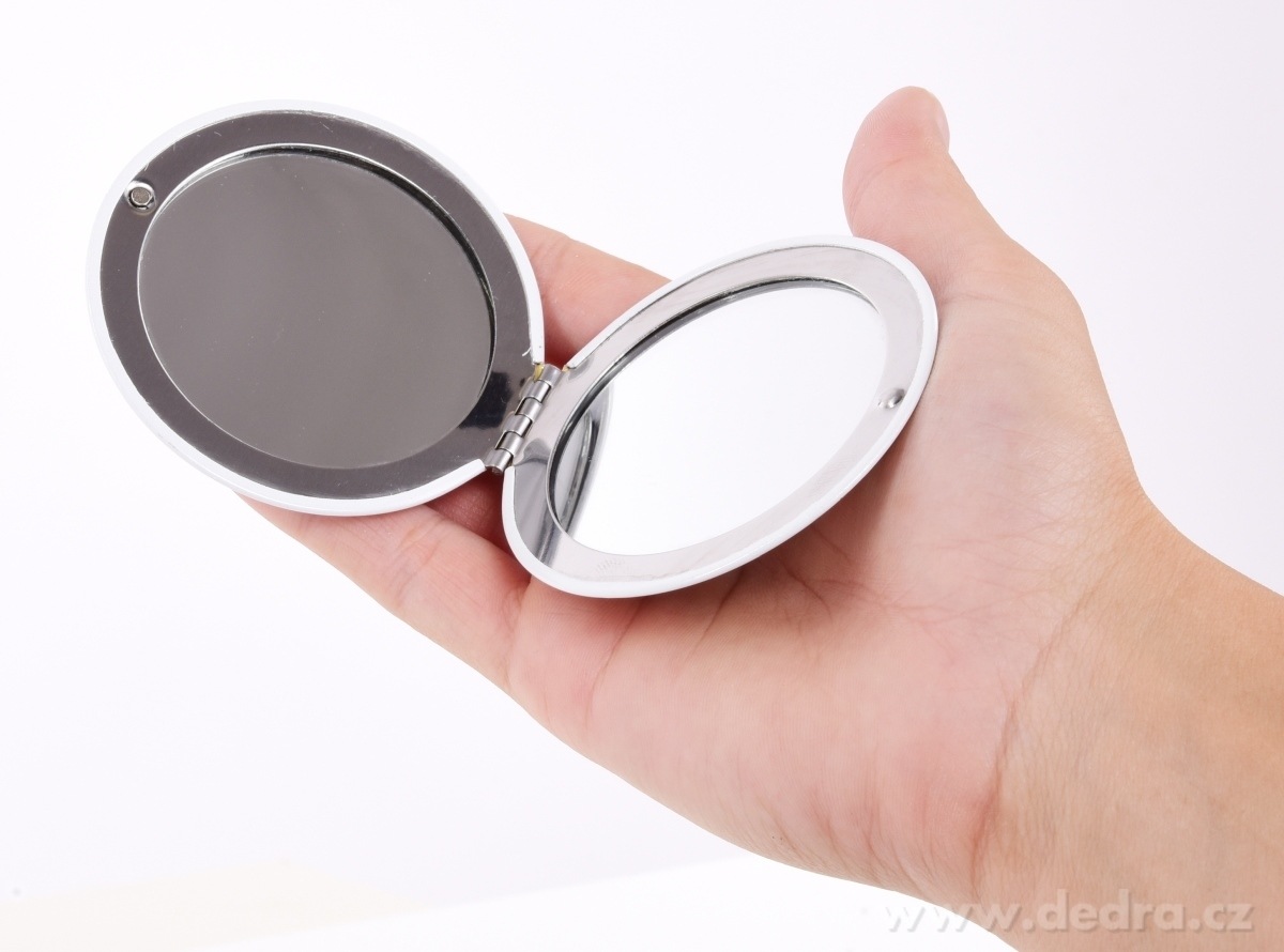 BEAUTY, kapesní 5× zvětšovací zrcátko, kompaktní zrcátko na detailní líčení – náhled 5 | Grand Móda