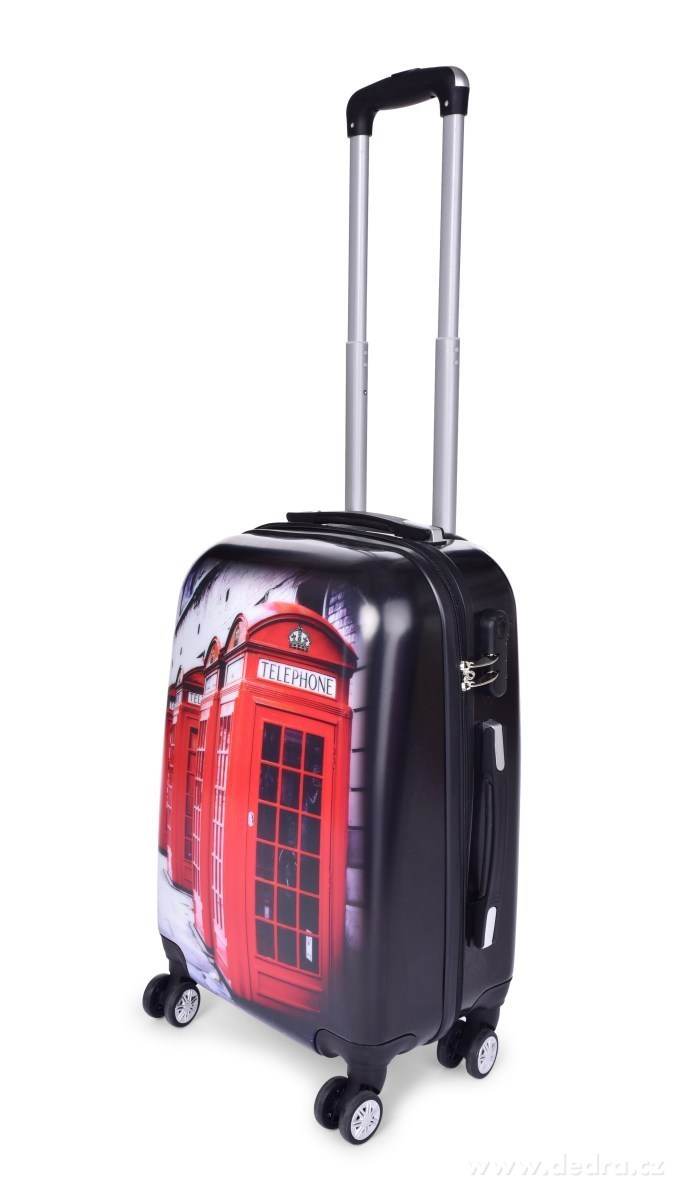 FC TRAVELLER, Kompaktní kabinový kufr 50 cm, Kolečka 360°, ideální do letadla – náhled 2 | Grand Móda