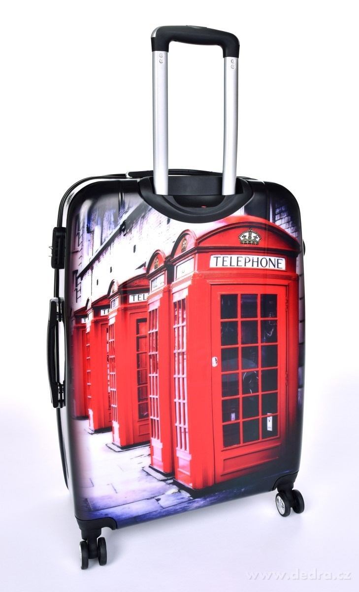 FC TRAVELLER, velký odolný cestovní kufr 70 cm, kolečka 360°, výsuvná rukojeť & číselný zámek, 50 × 30 × 70 cm – náhled 4 | Grand Móda