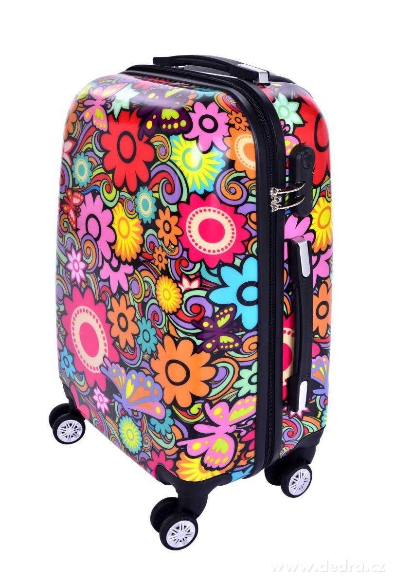 TSA kufr menší, COLOR FLOWERS – náhled 5 | Grand Móda