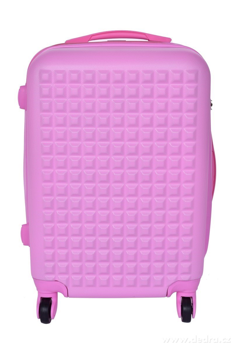 Kufr menší, PASTEL PINK – náhled 2 | Grand Móda